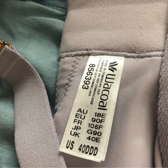 Wacoal 40DDF Lavender Simply Done Contour Full-Coverage Bra 856393 - Picture 5 of 5